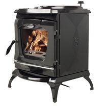 Wasserführender Kaminofen / Holz / traditionell...