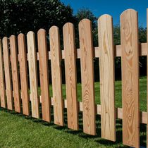 Zaun mit Stangen / Lärche / Garten