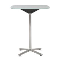 Moderner Stehtisch / Holzfurnier / Laminat...