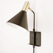 Moderne Wandleuchte / Messing / Stahl /...