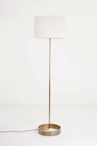 Stehleuchte / modern / Messing / Seide