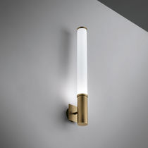 Moderne Wandleuchte / Messing / geblasenes...