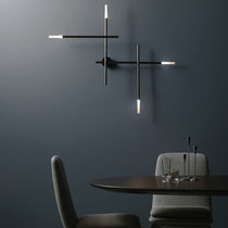 Moderne Wandleuchte / Messing / Nickel /...