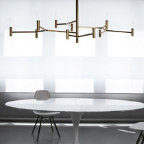 Moderner Lüster / Glas / Messing / LED