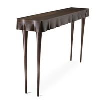 Moderner Konsolentisch / aus Nussbaum /...