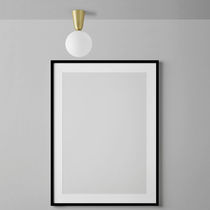Moderne Deckenleuchte / geblasenes Glas...