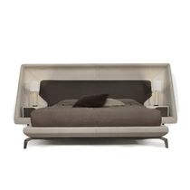 Doppelbett / modern / Polster / Kopfteil