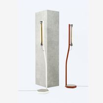 Stehleuchte / modern / Edelstahl / anodisiertes...