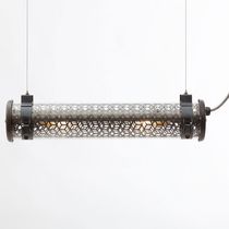 Hängelampe / modern / Edelstahl / anodisiertes...