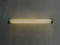 Hängelampe / modern / Edelstahl / PMMA