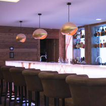 Hängelampe / modern / Kupfer / LED
