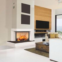 Doppelseitiger Kamin, 2-seitig-Kamin - alle Hersteller aus Architektur