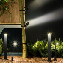 Garten-Leuchtpoller / modern / Aluminium...