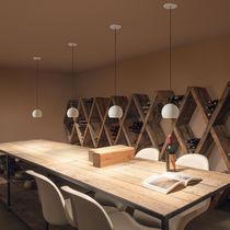 Hängelampe / modern / Metall / LED