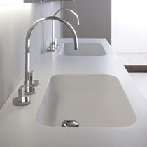 Doppeltes Waschbecken / Einbau / Harz /...