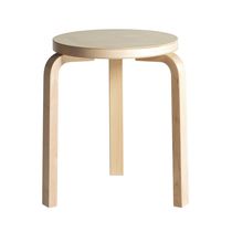 Moderner Hocker / aus Sperrholz / aus Birke...