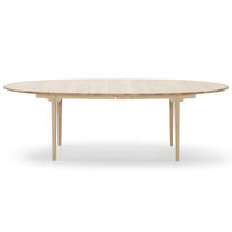 Moderner Tisch / Holz / oval / von Hans...