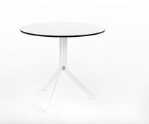 Moderner Bistrotisch / HPL / rund / Garten