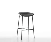 Moderner Barhocker / Metall / grau