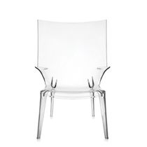 Moderner Sessel / Polycarbonat / schwarz...