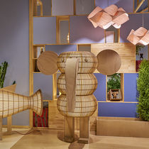 Stehleuchte / Holz / originelles Design...