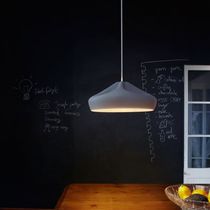 Hängelampe / Keramik / modern / weiß