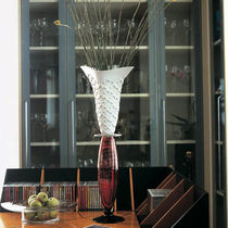 Moderne Vase / Glas / geblasenes Glas /...