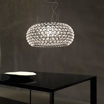 Hängelampe / modern / Aluminium / verchromtes...