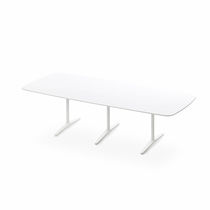 Moderner Esstisch / aus MDF / Aluminium...