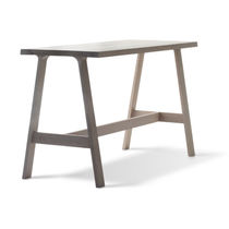 Moderner Stehtisch / Holz / rechteckig /...