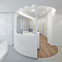 Downlight für Aufbau / LED / rund / Glas