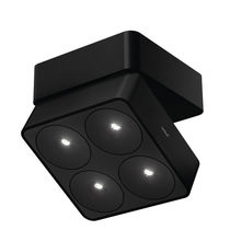 Aufbaudownlight / LED / quadratisch / Aluminium