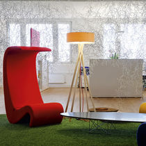 Stehleuchte / modern / Holz / Stativ