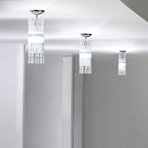 Hängelampe / Metall / Glas / modern