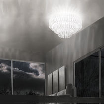 Moderne Deckenleuchte / Glas / mit Glühlampe...