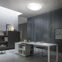 Moderne Deckenleuchte / rund / Glas / LED