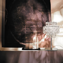 Tischlampe / Kristall / modern / gerade