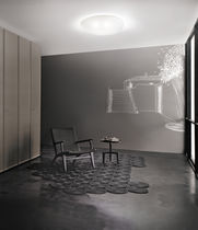Moderne Deckenleuchte / Glas / LED / für...