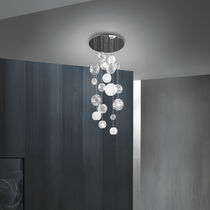 Hängelampe / geblasenes Glas / modern /...