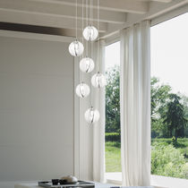 Hängelampe / Glas / modern / höhenverstellbar