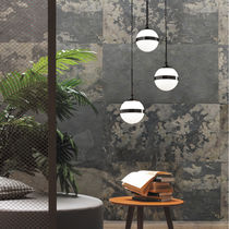 Hängelampe / Metall / Glas / modern