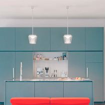 Hängelampe / Aluminium / Kristall / modern