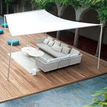 Rechteckiges Sonnensegel / Stoff / Polyester