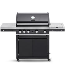 Gas-Gartengrill / auf Rollen / Edelstahl...