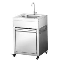 Spüle / 1 Becken / ohne Abtropffläche /...
