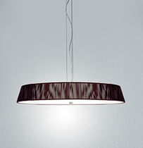Hängelampe / modern / Stoff / Halogen
