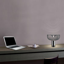 Tischlampe / geblasenes Glas / modern /...