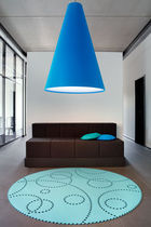 Hängelampe / modern / Filz / Halogen