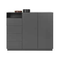 Hohes Sideboard / modern / aus Eiche / aus...