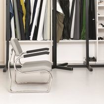 Sessel / originelles Design / Leder / Edelstahl...